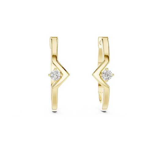 silver Modern Gold Charm