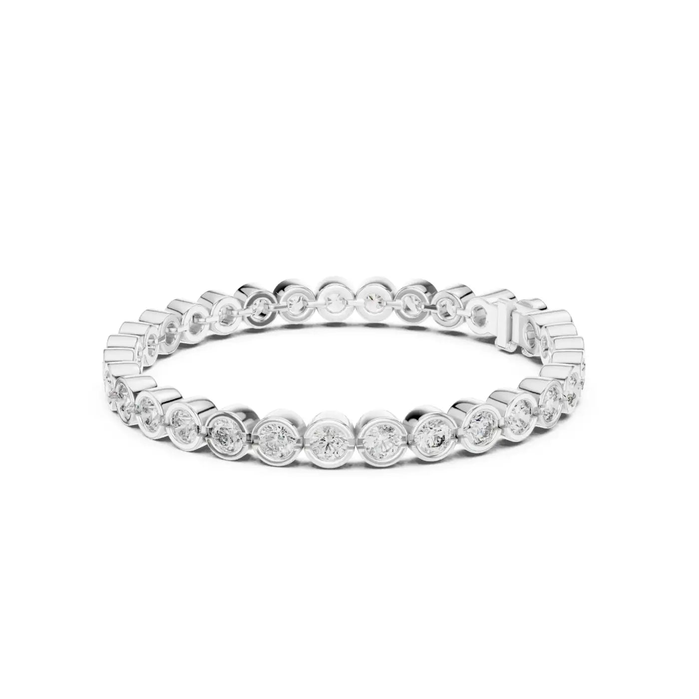 silver Luxury Diamond Band