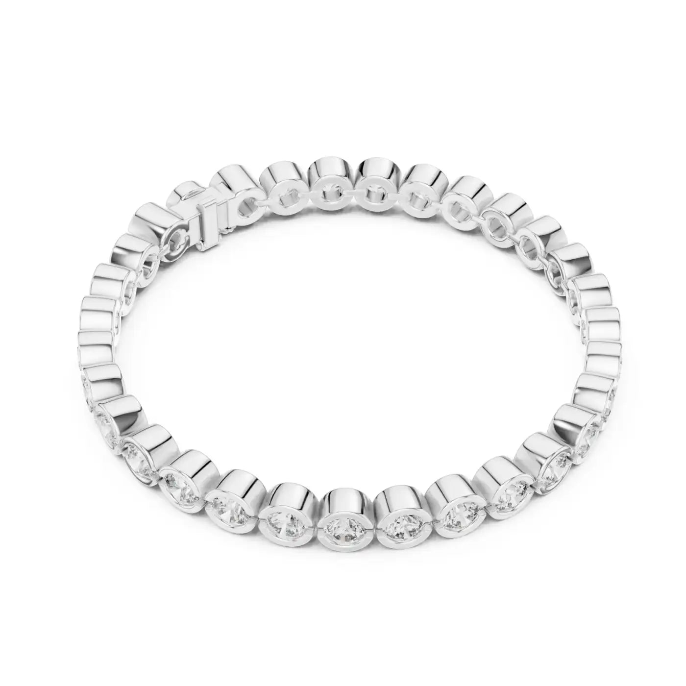 silver Luxury Diamond Band