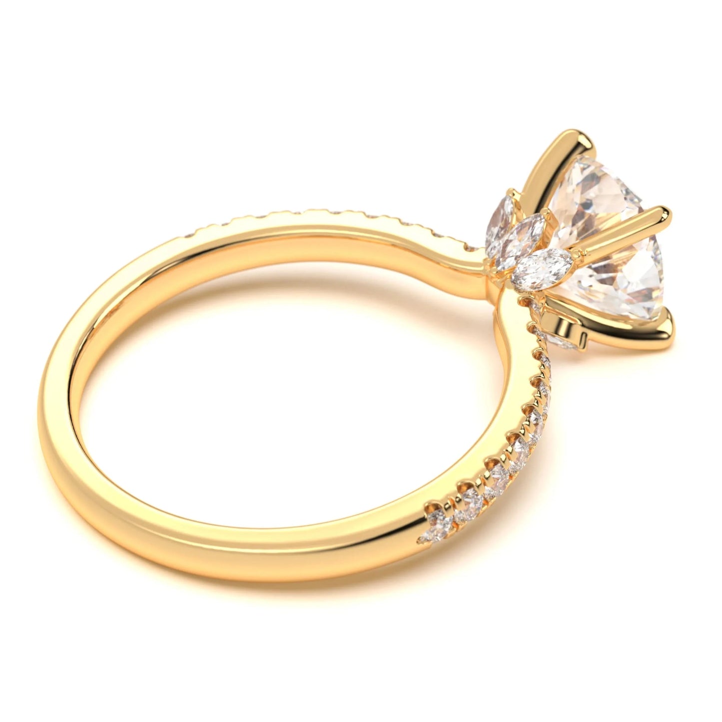 silver Grace Solitaire Ring
