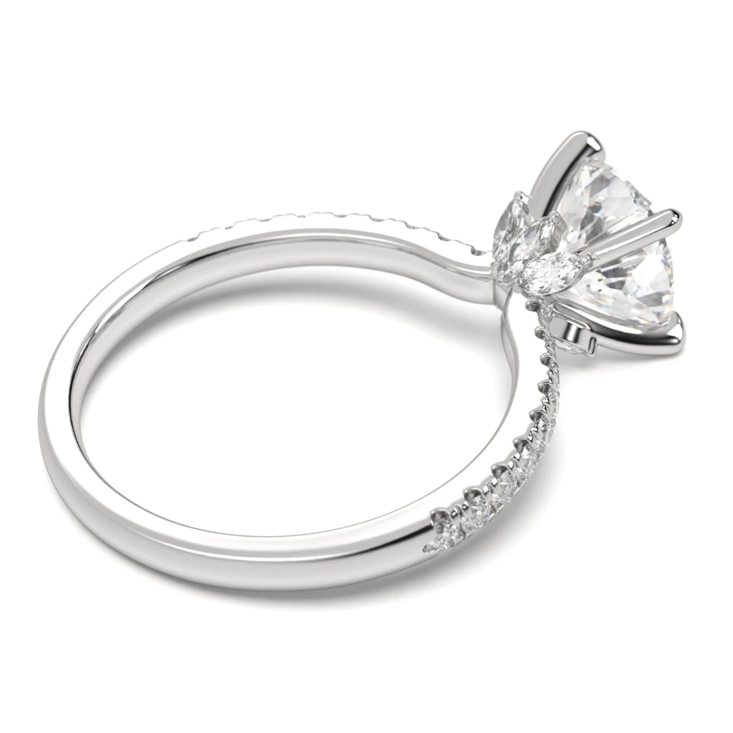 silver Grace Solitaire Ring