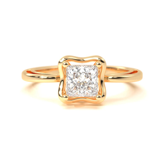 Princess Cut Solitaire Ring