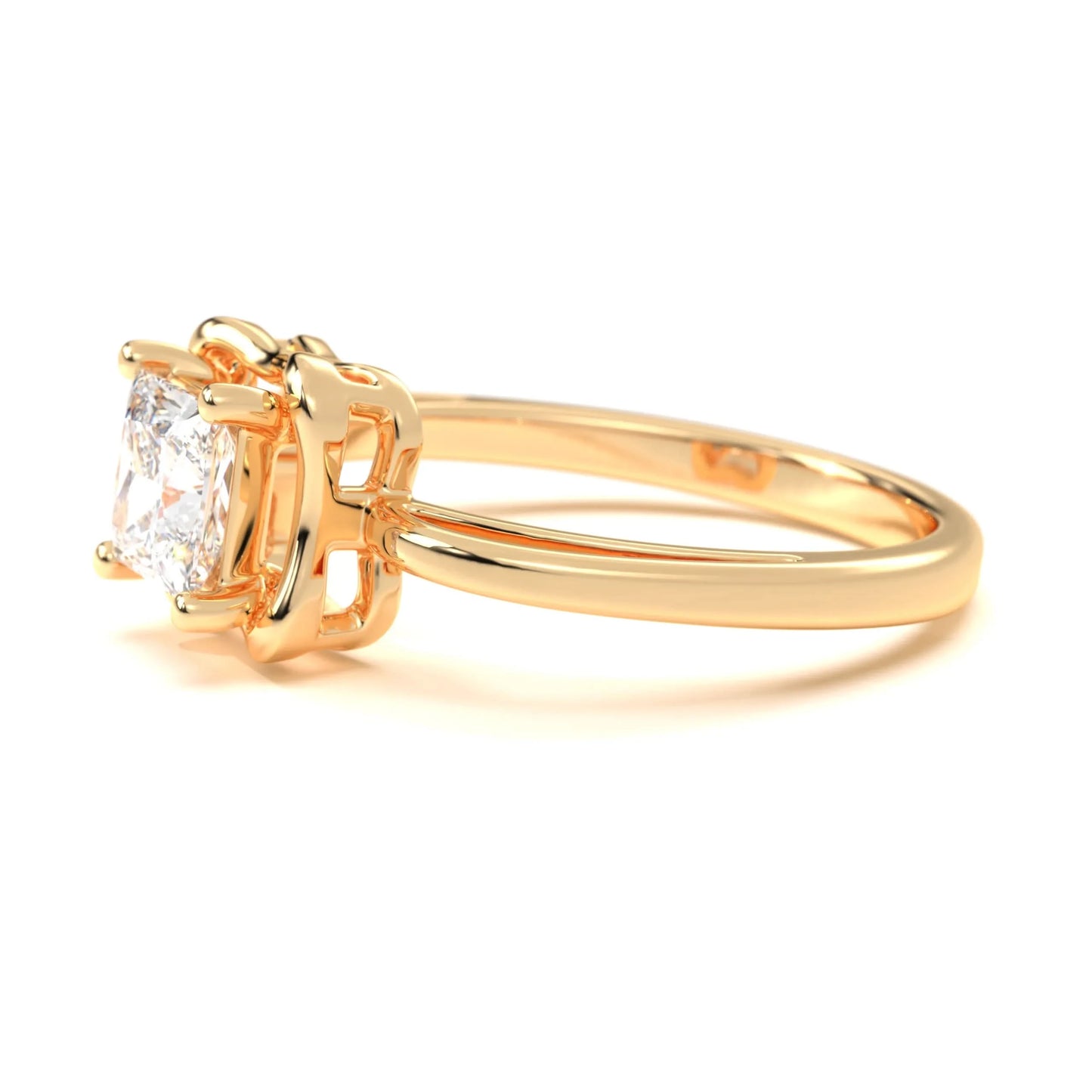 Princess Cut Solitaire Ring