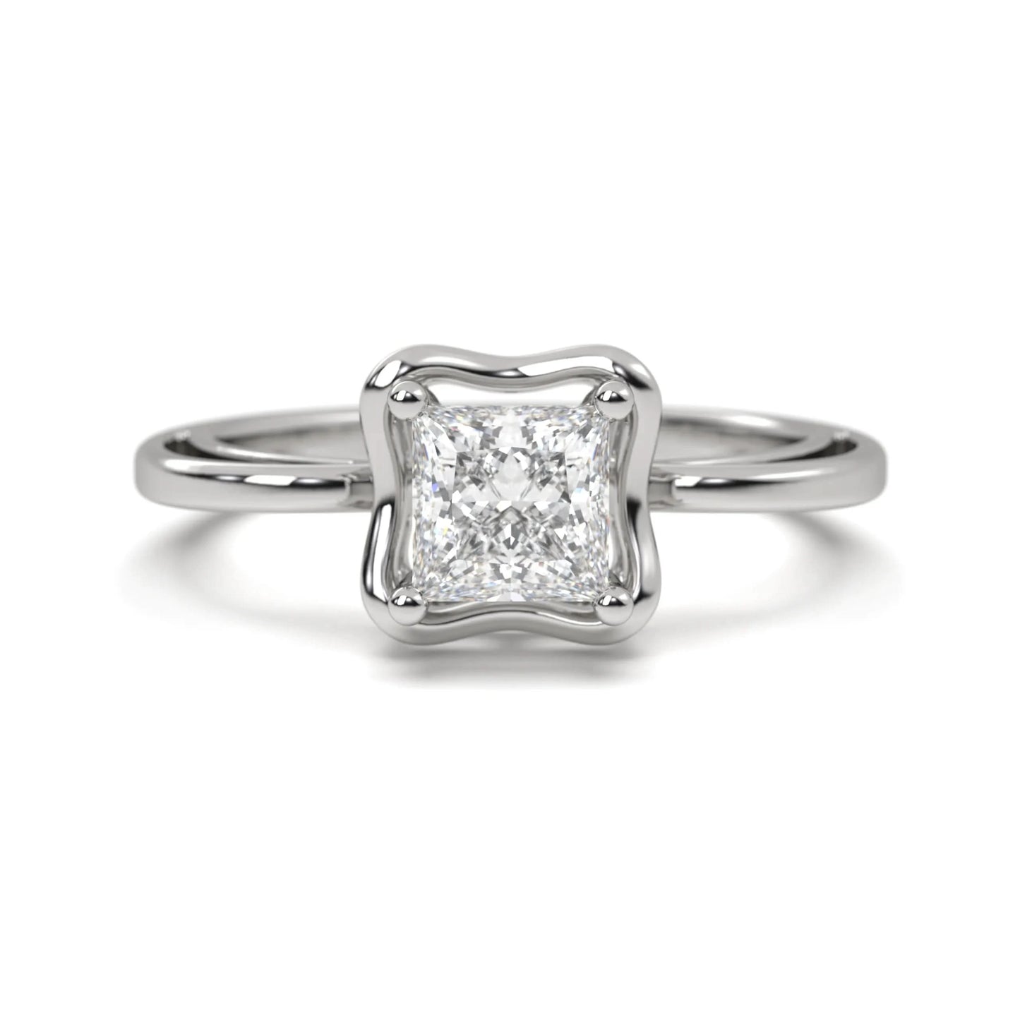 Princess Cut Solitaire Ring