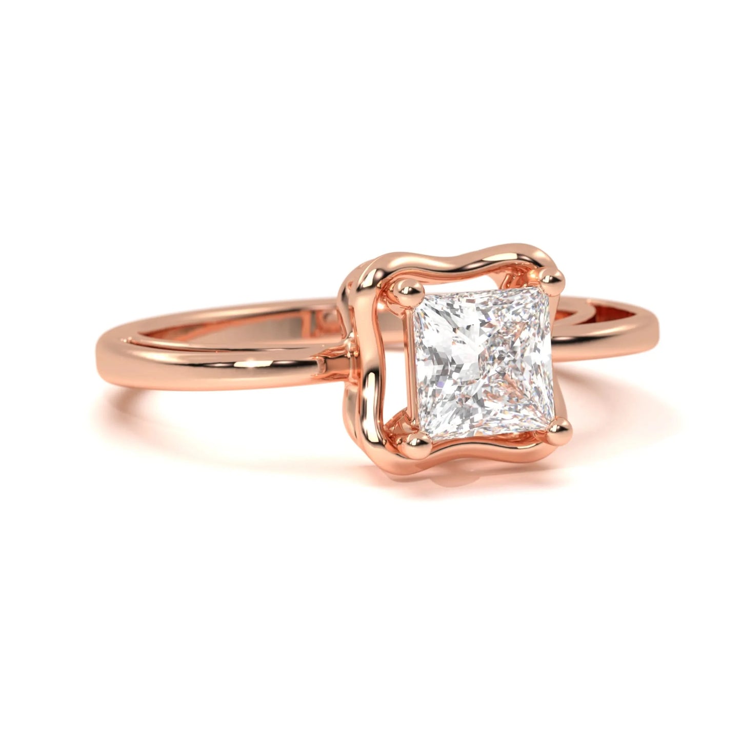 Princess Cut Solitaire Ring