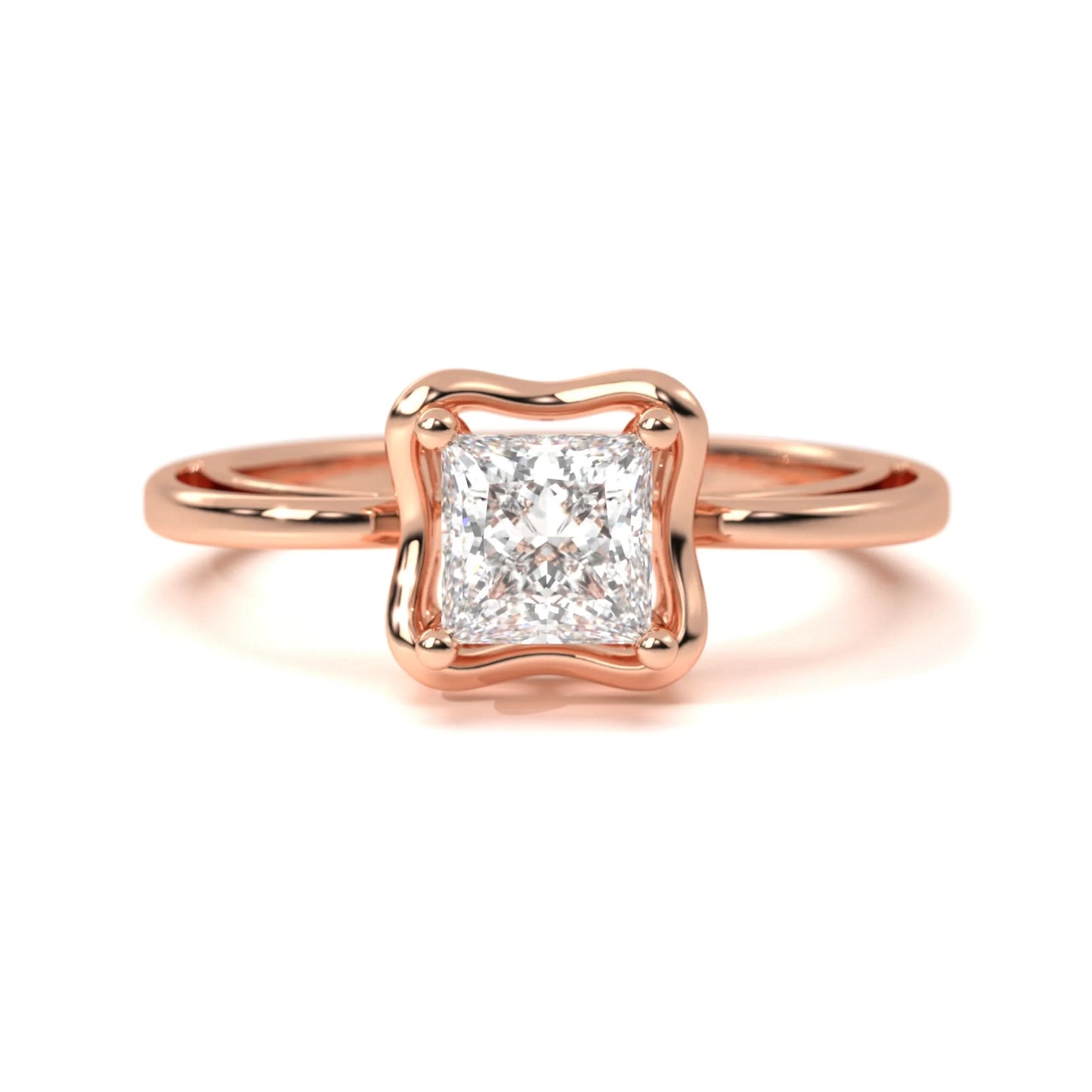 Princess Cut Solitaire Ring