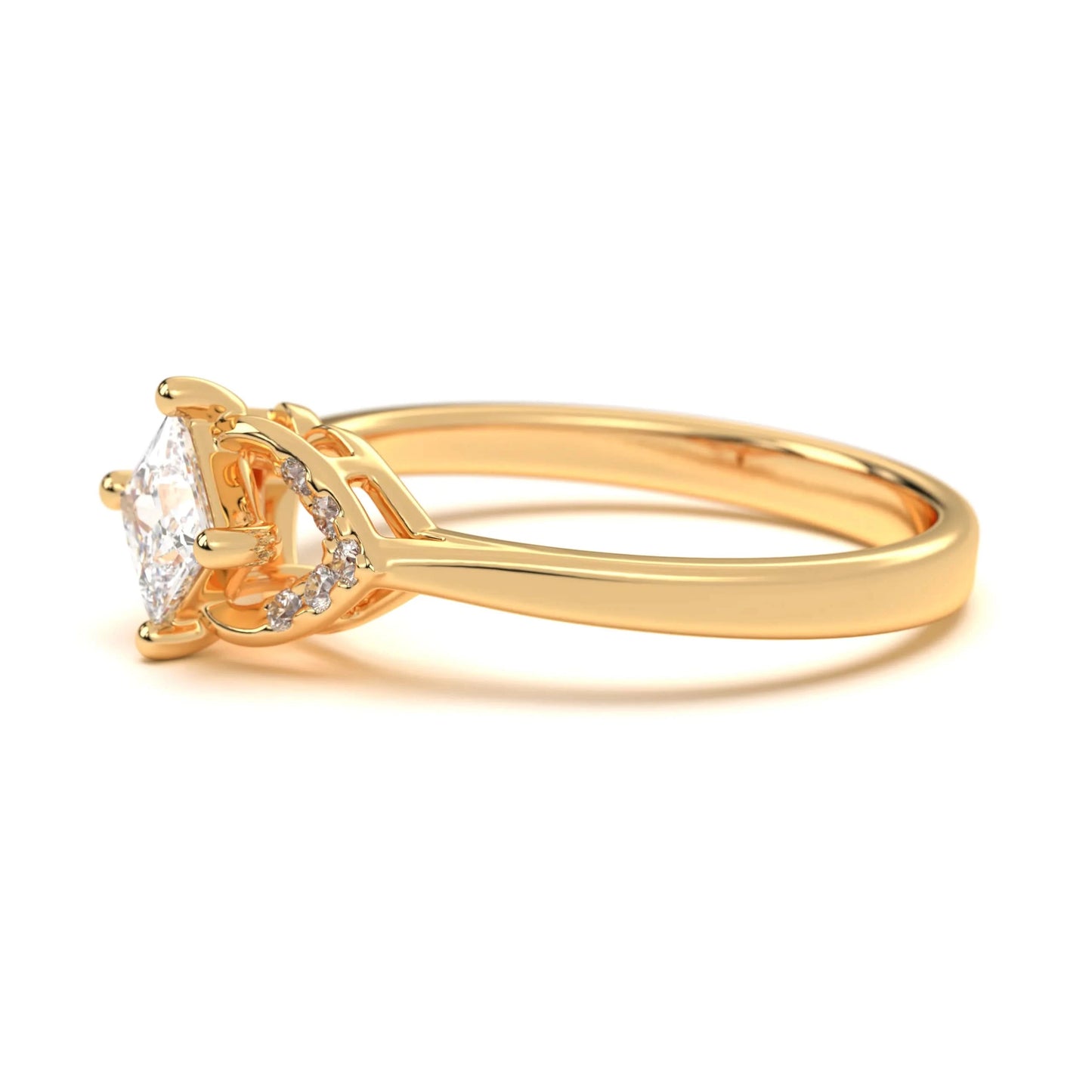Silver Princess Spark Ring