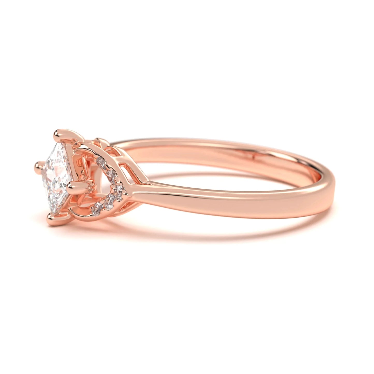Silver Princess Spark Ring