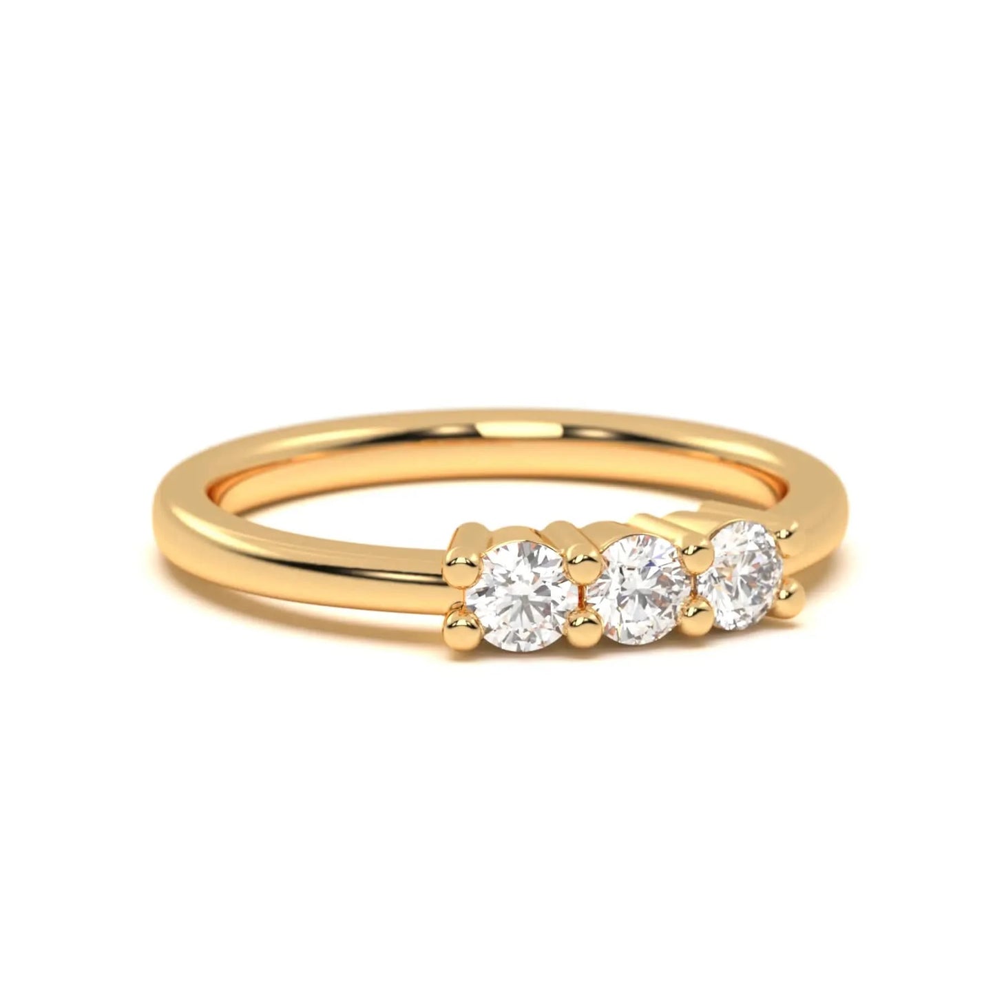 silvel Trinity Shine Ring