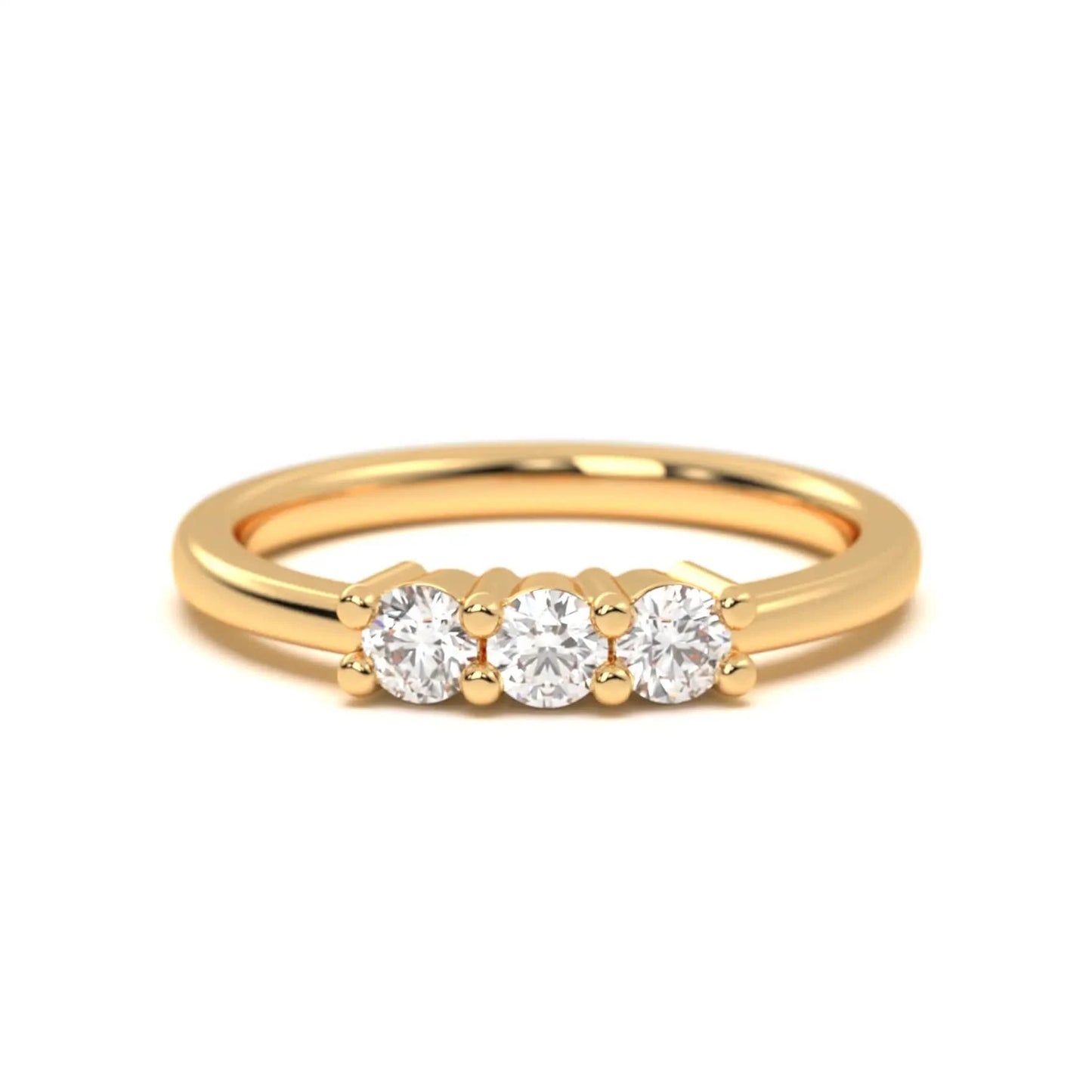 silvel Trinity Shine Ring