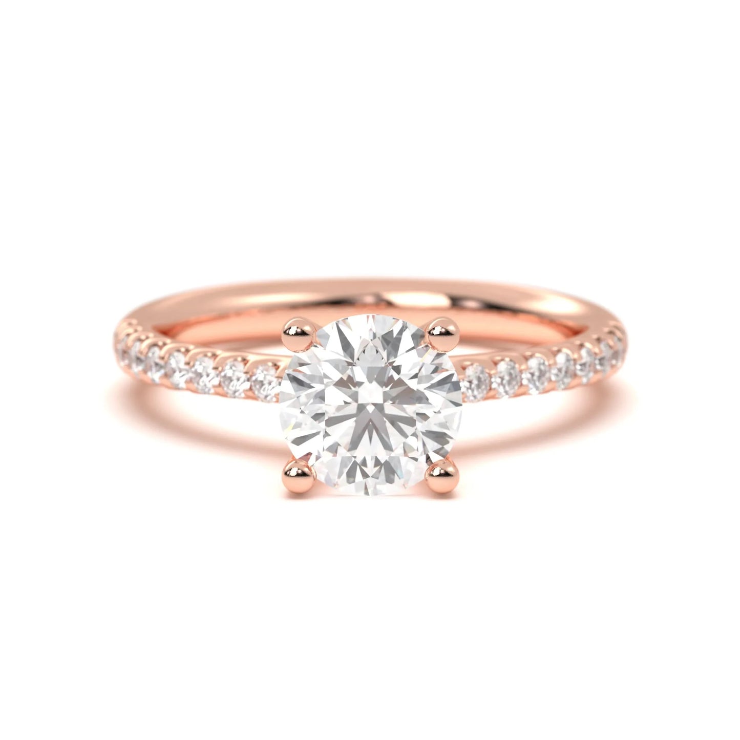 Brilliant Cut Silver Ring