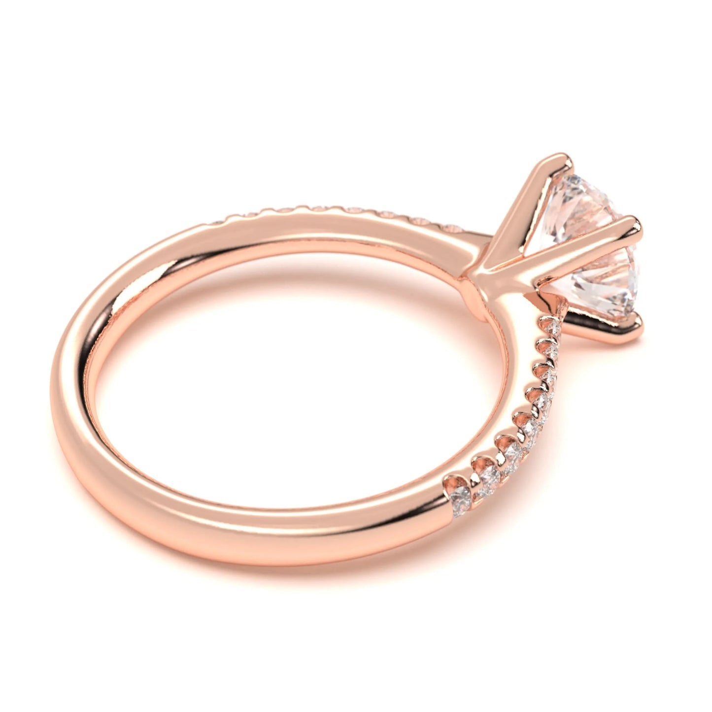 Brilliant Cut Silver Ring
