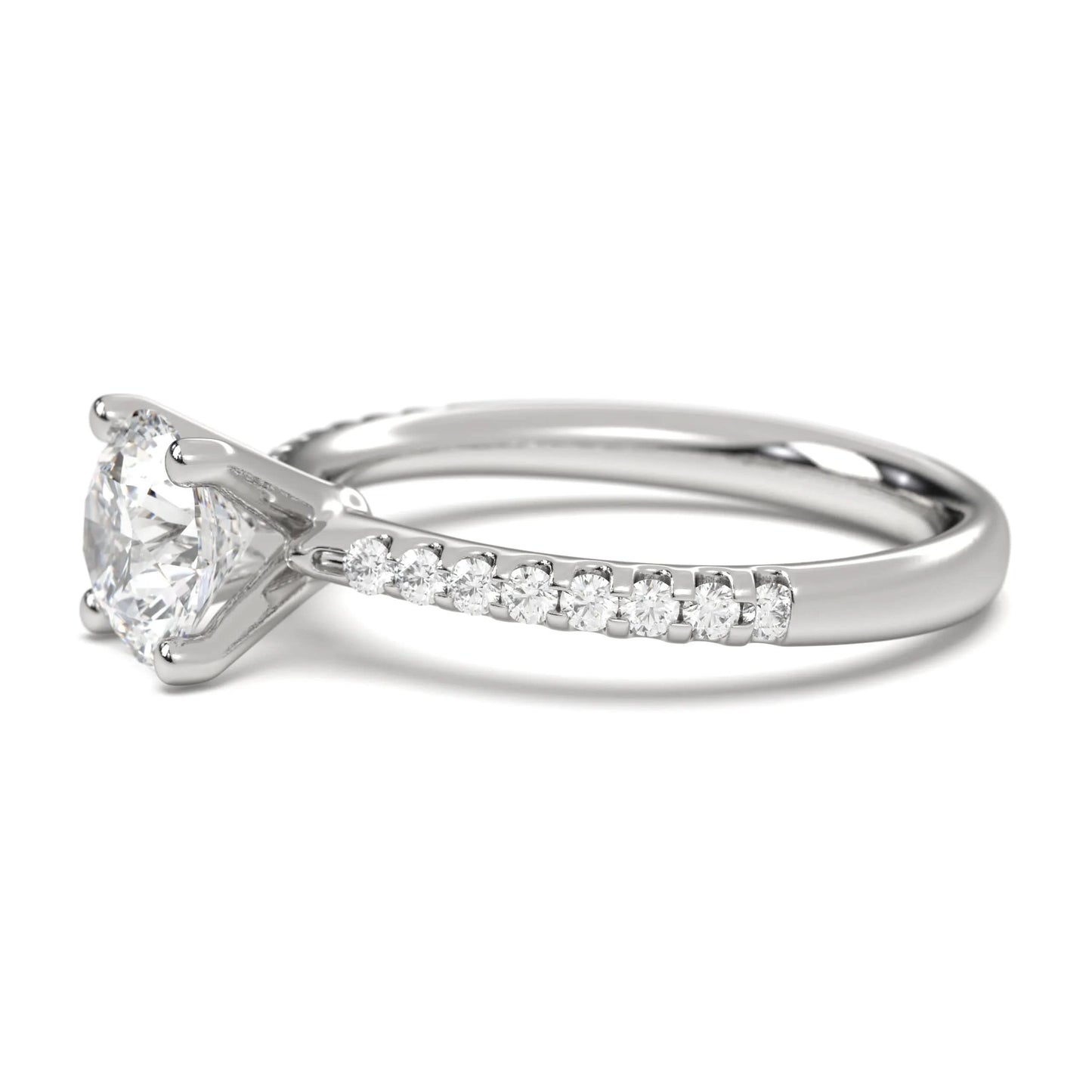 Brilliant Cut Silver Ring