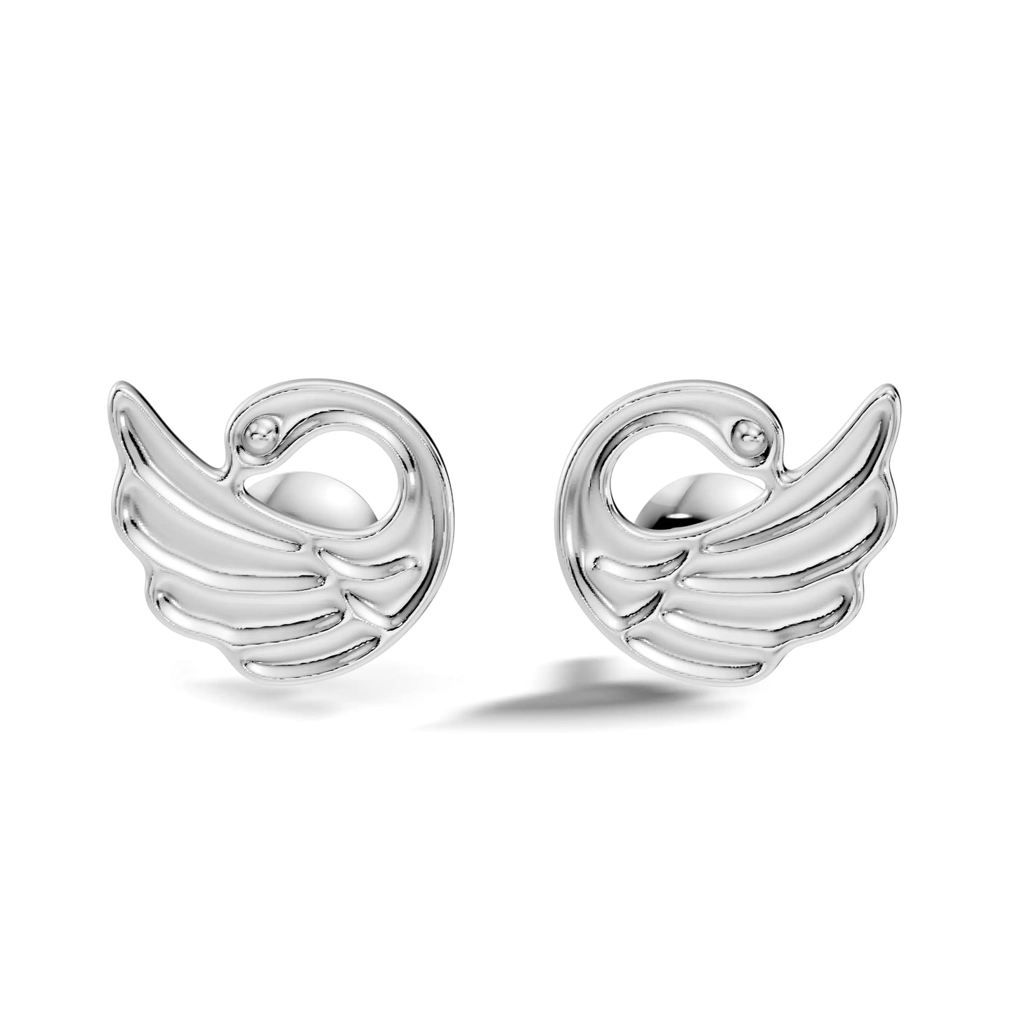 silver Graceful Wing Design
