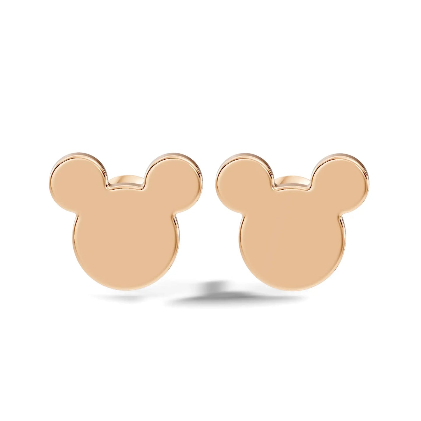 silver Cute Iconic Gold Stud Earrings