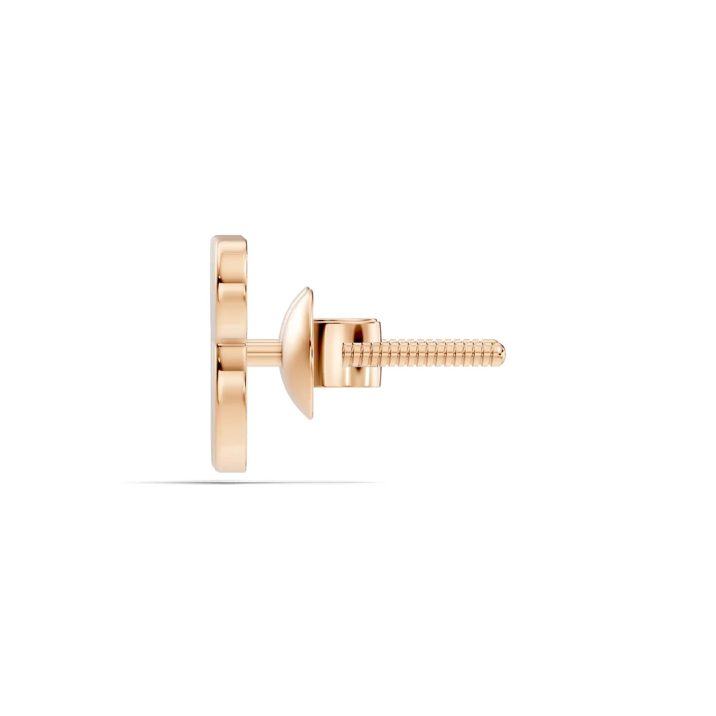 silver Cute Iconic Gold Stud Earrings