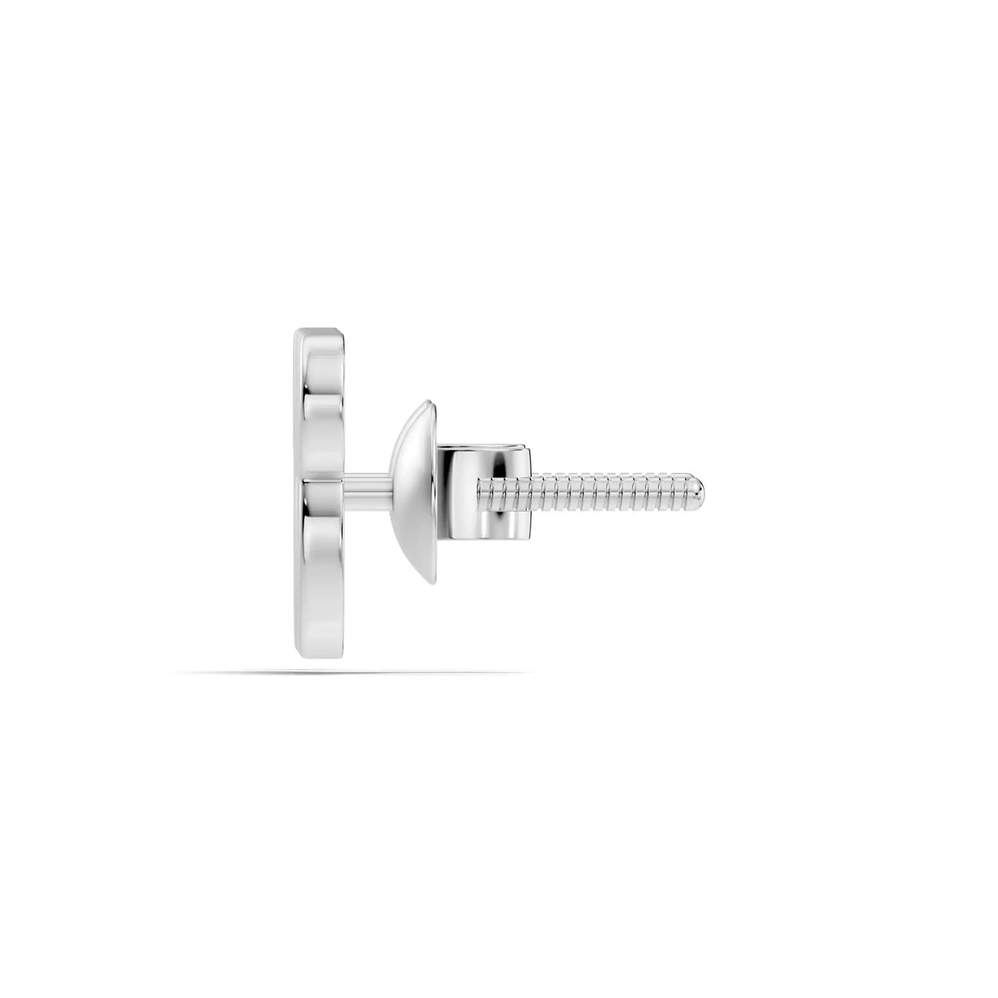 silver Cute Iconic Gold Stud Earrings