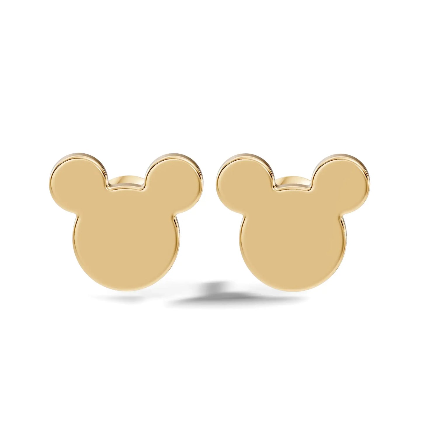 silver Cute Iconic Gold Stud Earrings