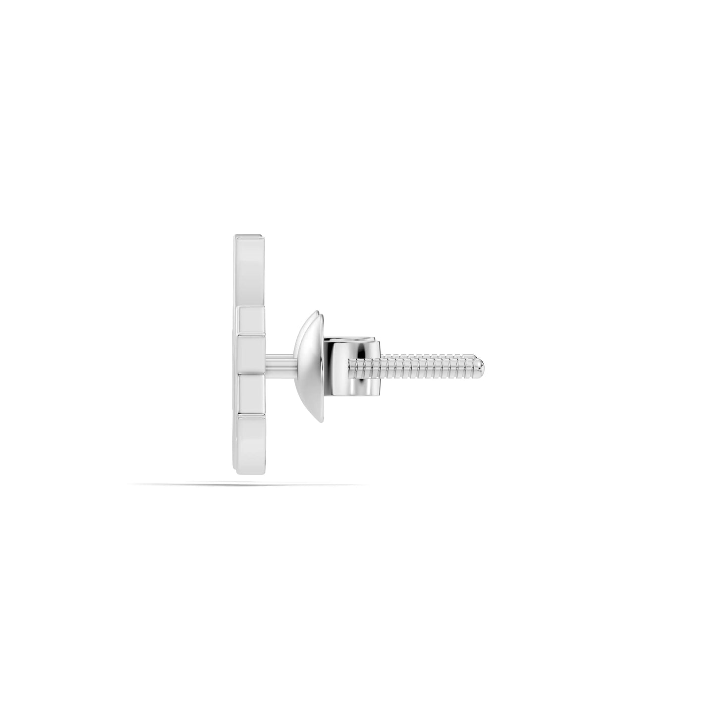 silver Lunar Shine Studs