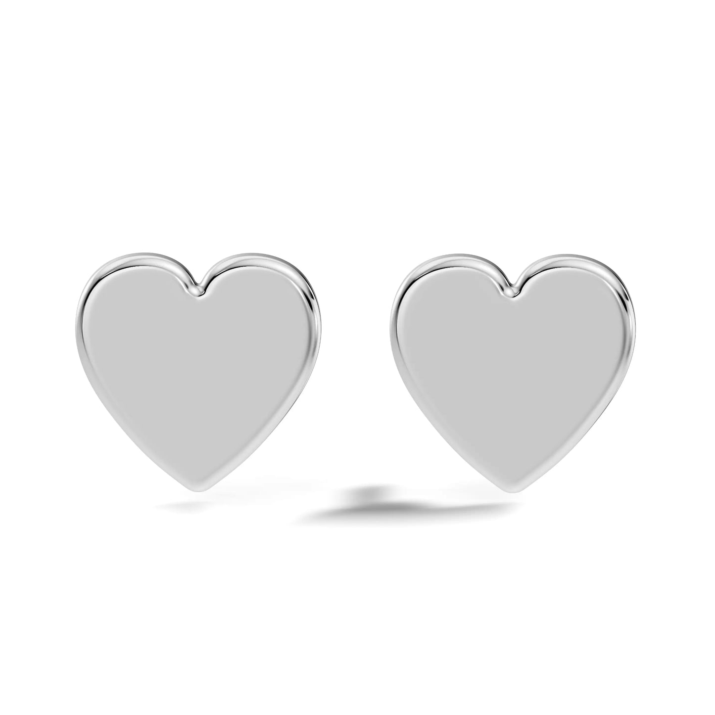 silver Classic Heart Shine