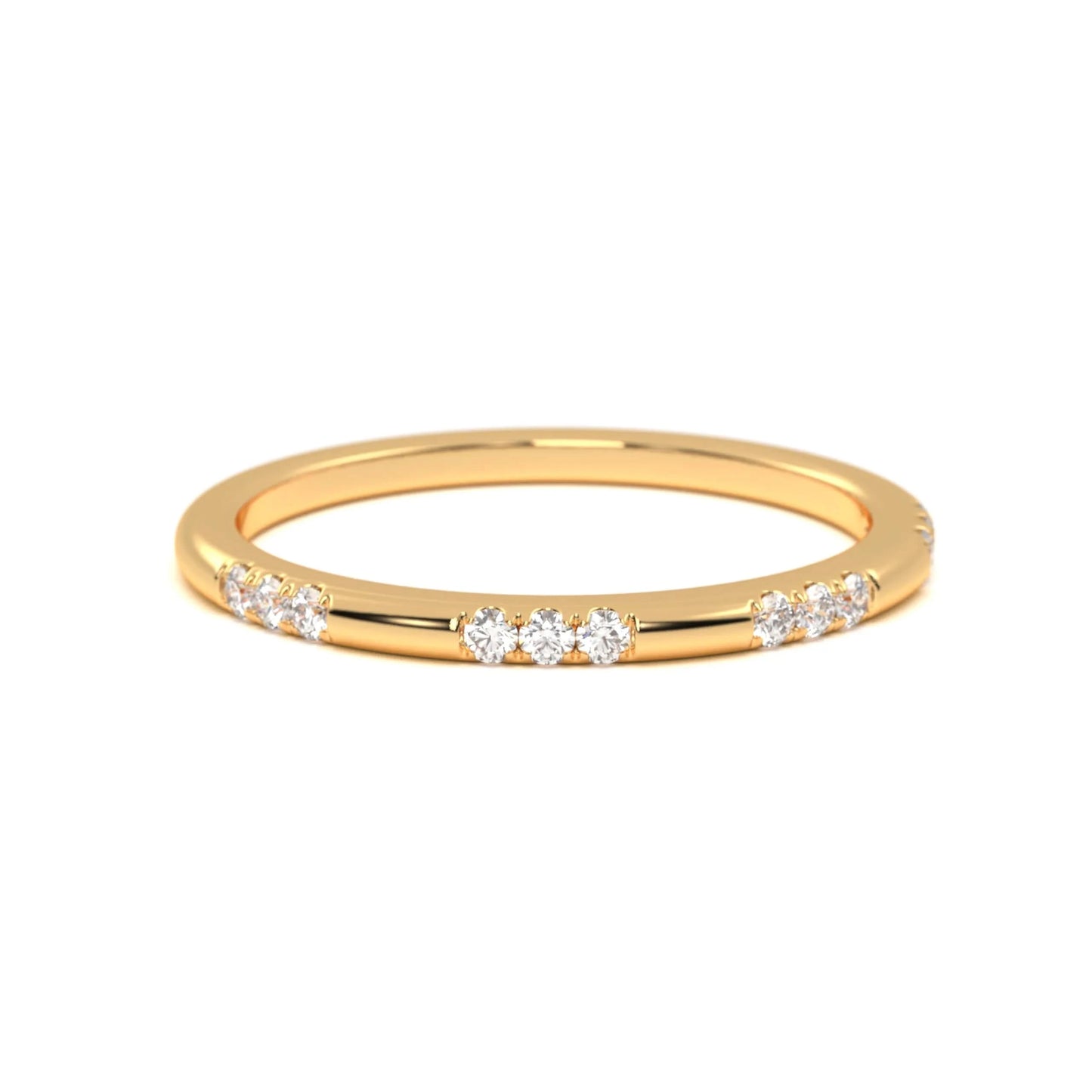 Fine Sparkle Silver Ring