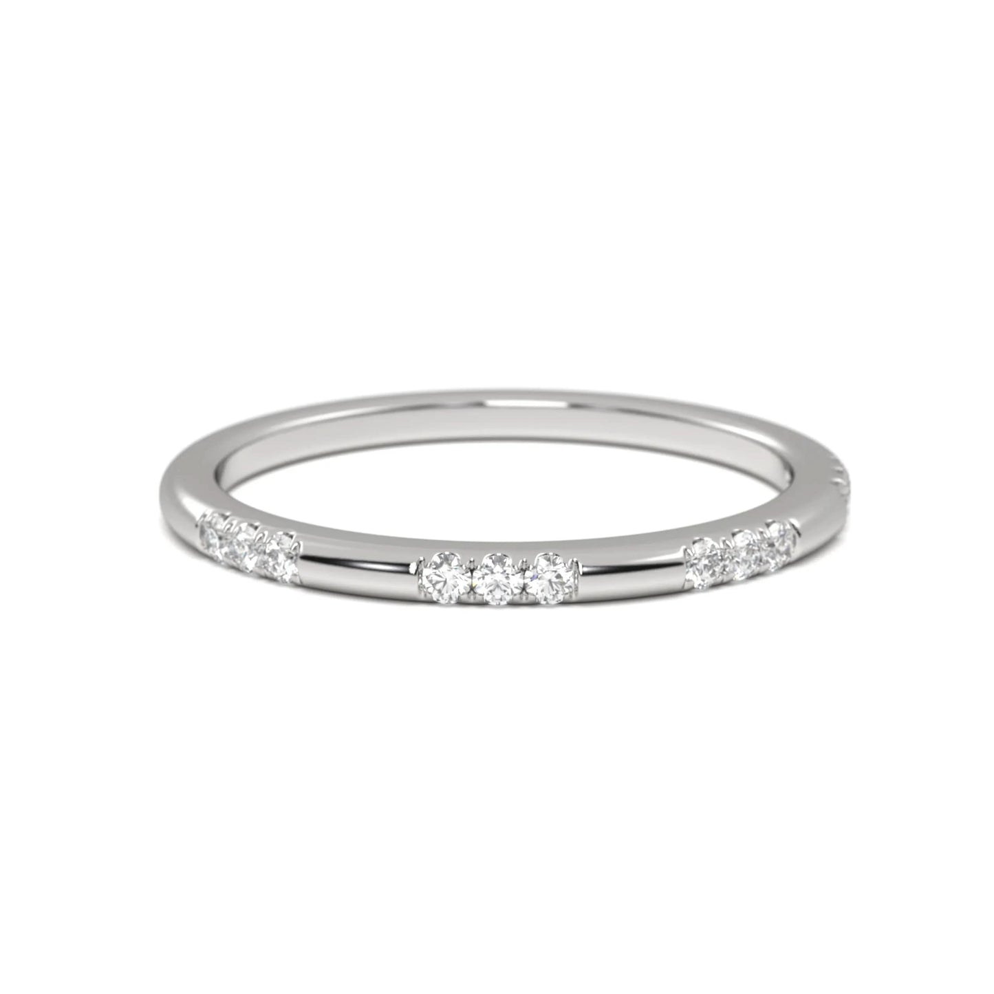 Fine Sparkle Silver Ring