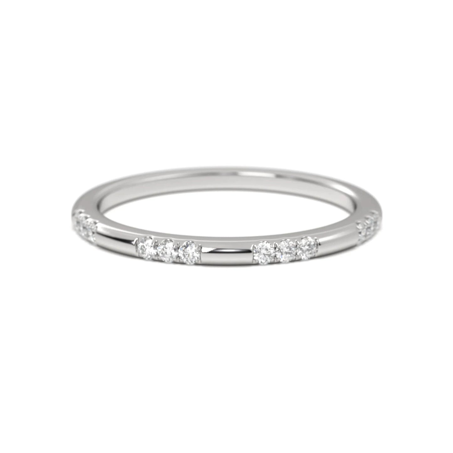 Fine Sparkle Silver Ring