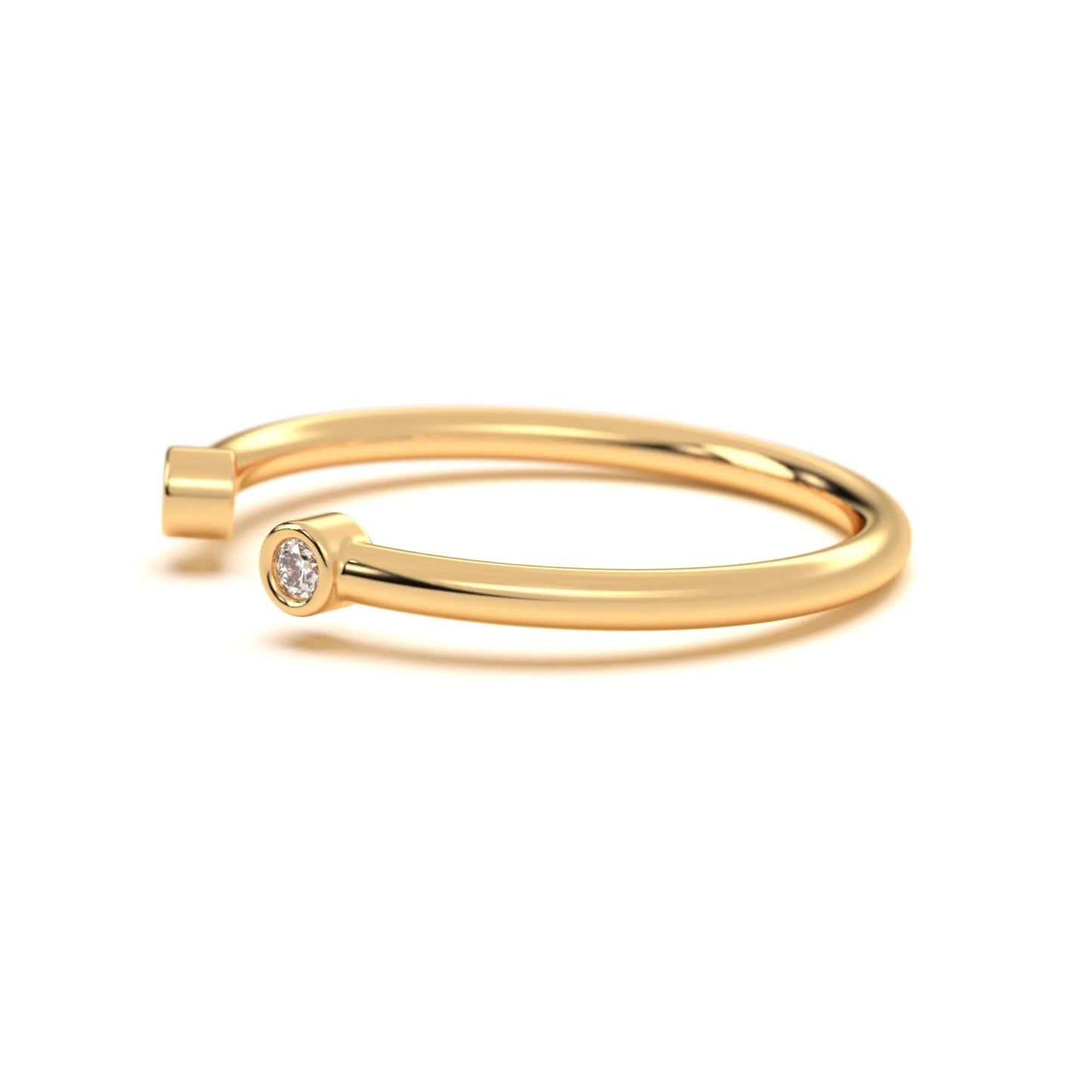 Classic Duo Stone Ring