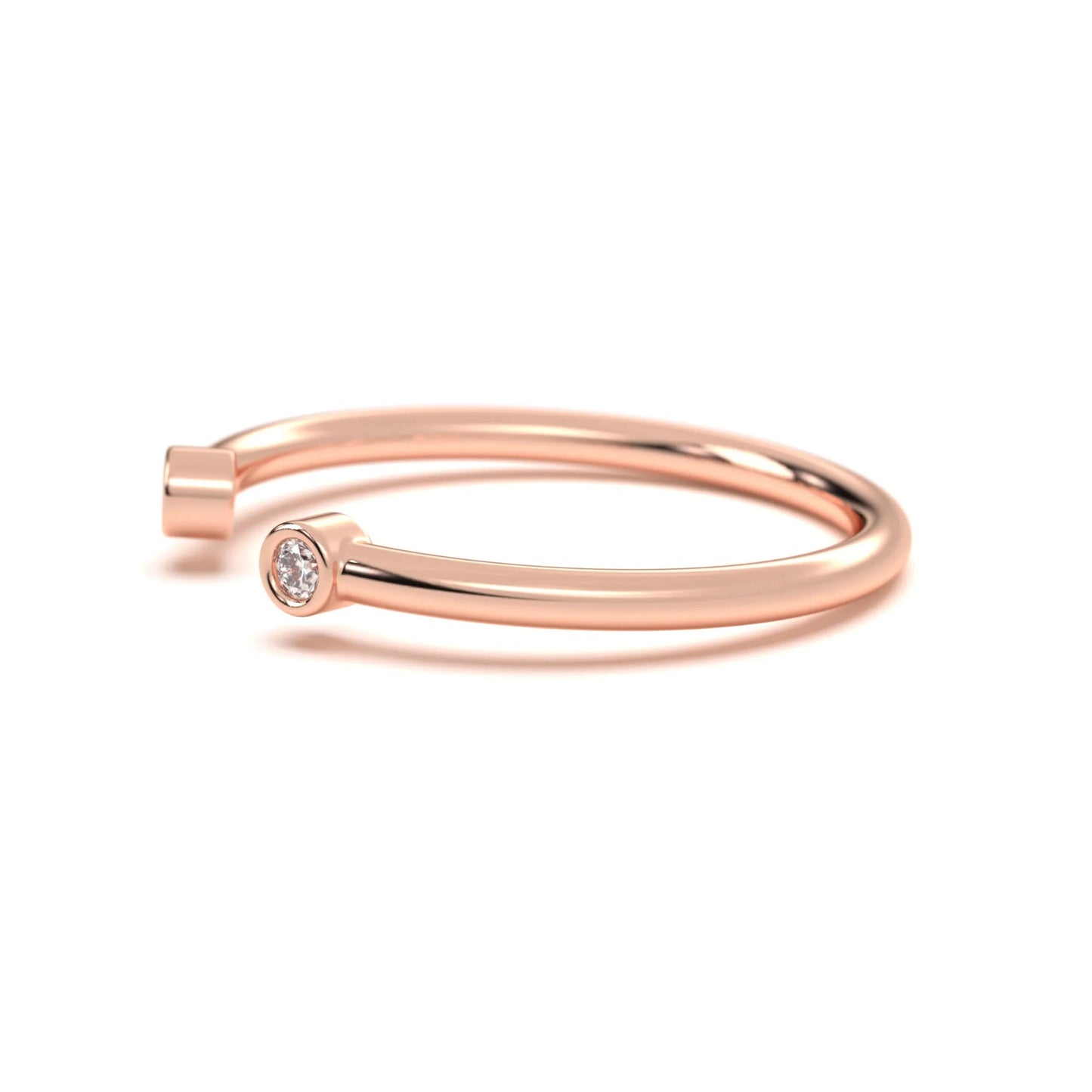 Classic Duo Stone Ring