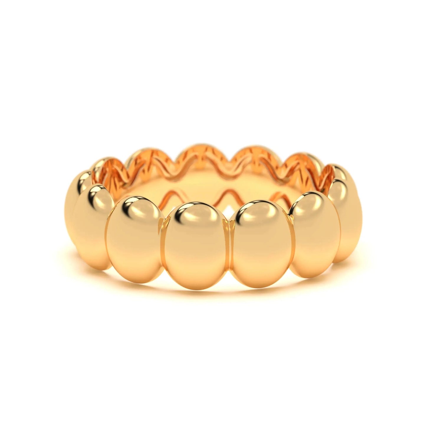 Smooth Dome Silver Ring