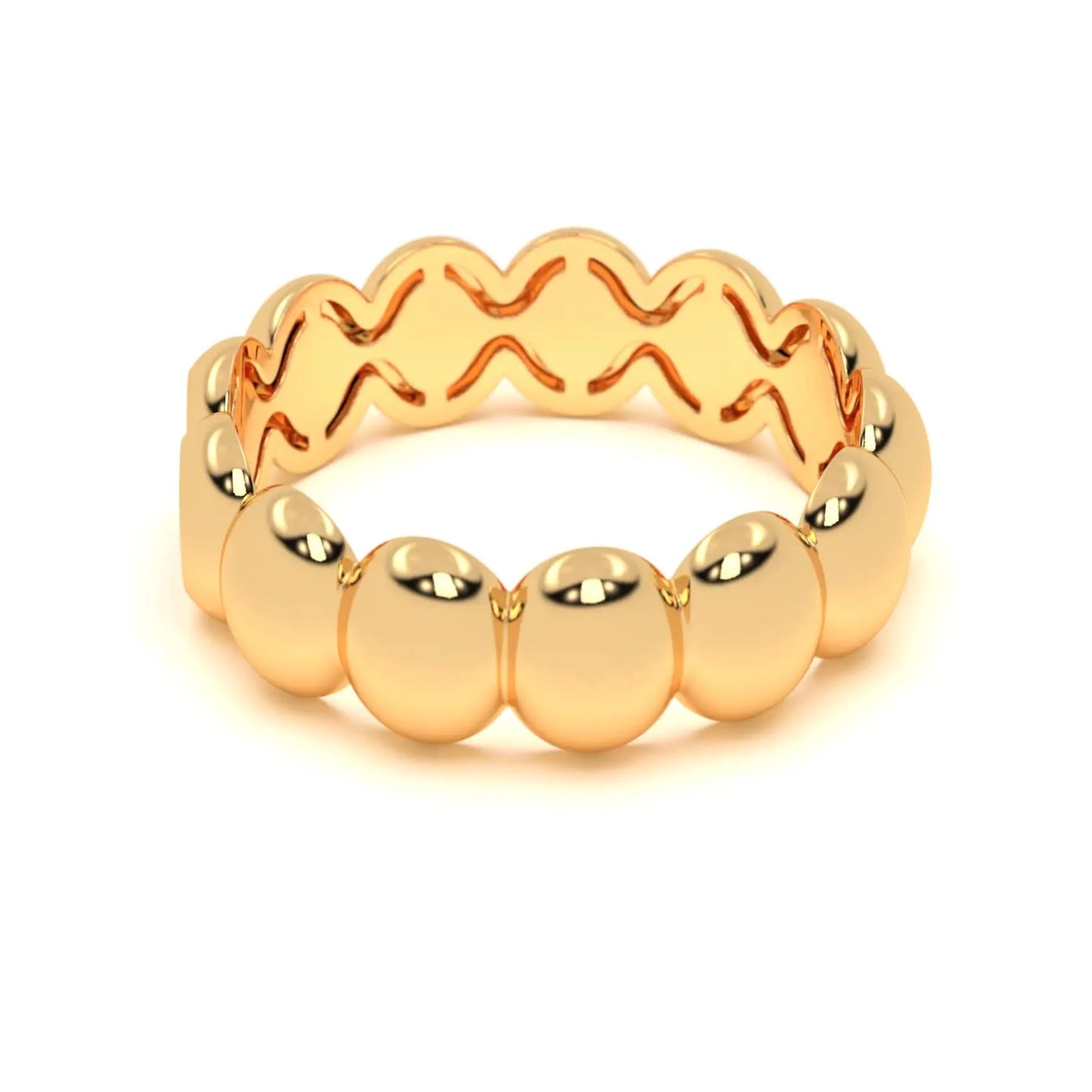 Smooth Dome Silver Ring