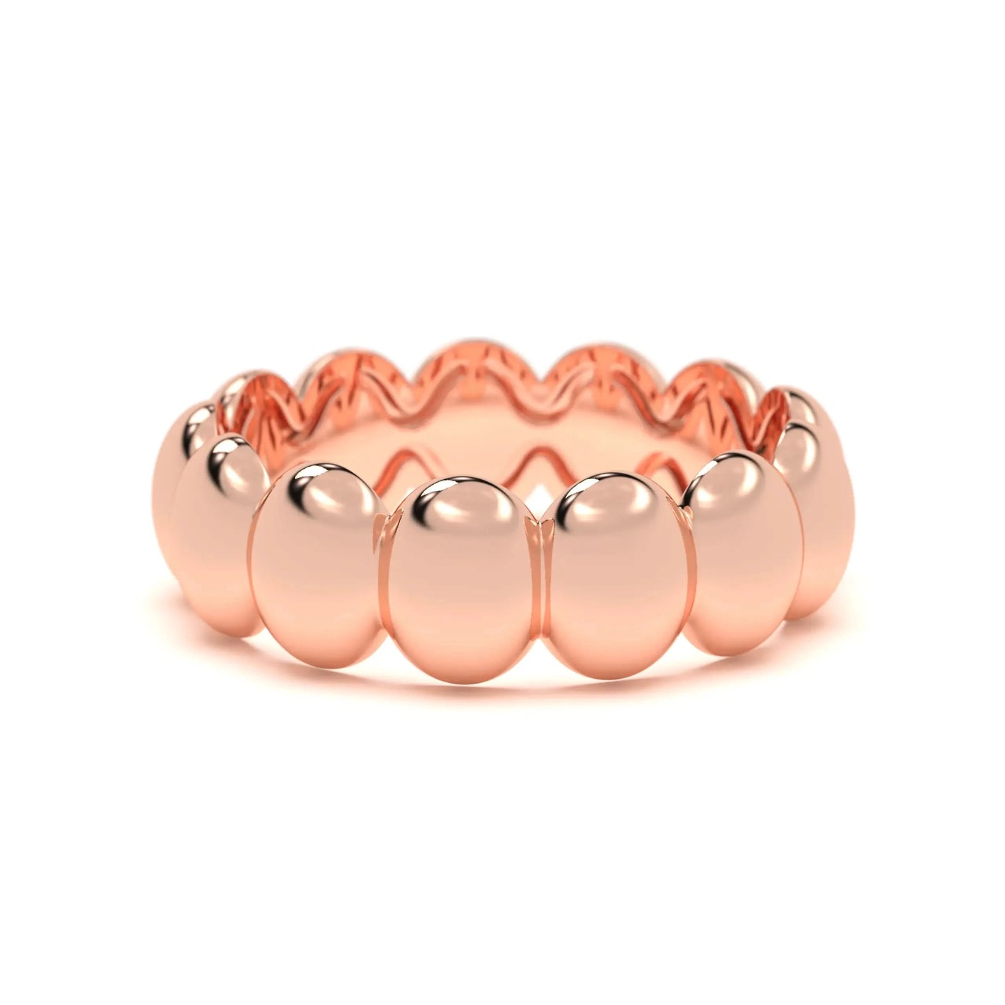 Smooth Dome Silver Ring