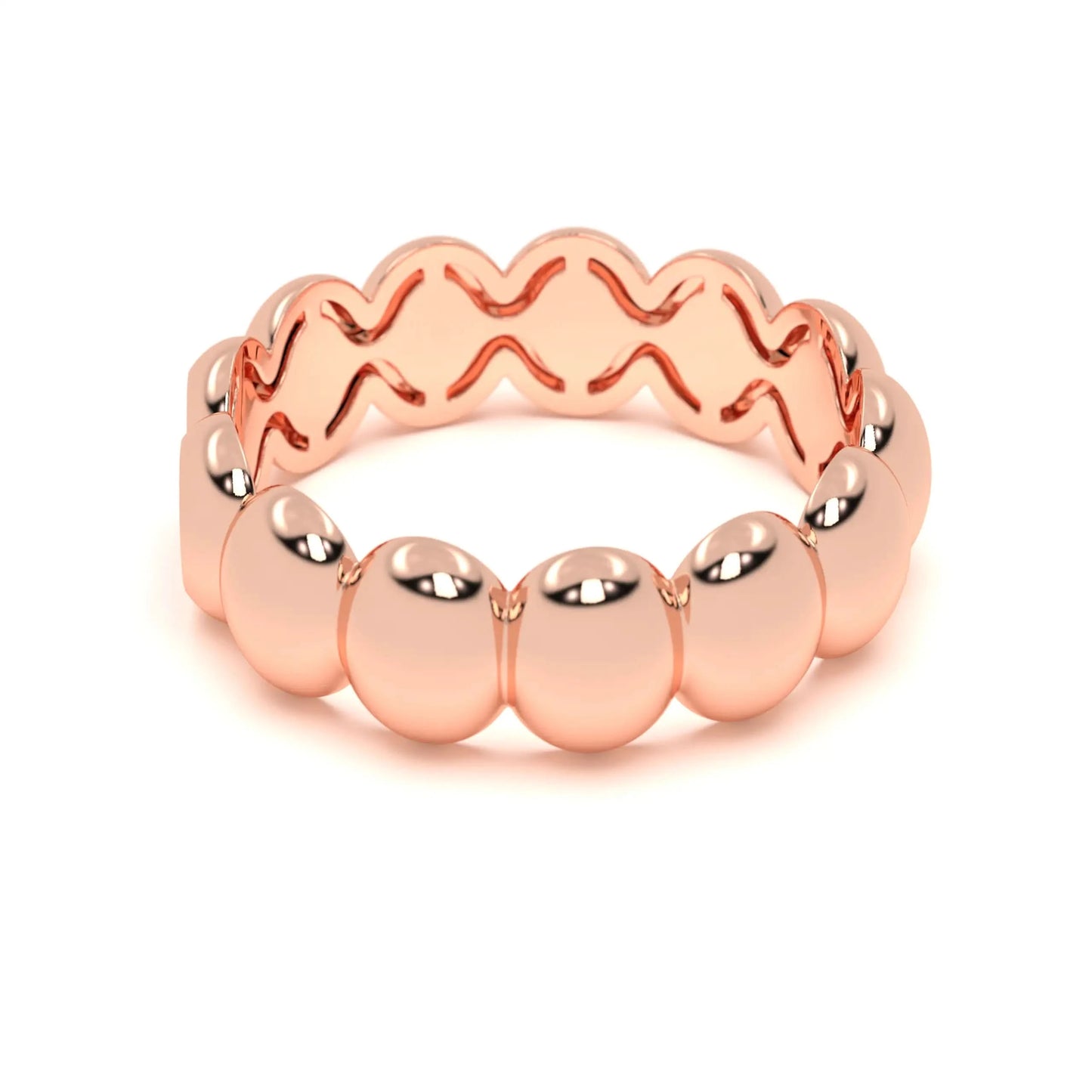 Smooth Dome Silver Ring