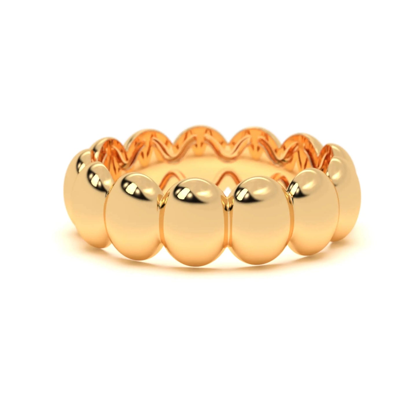 Smooth Dome Silver Ring