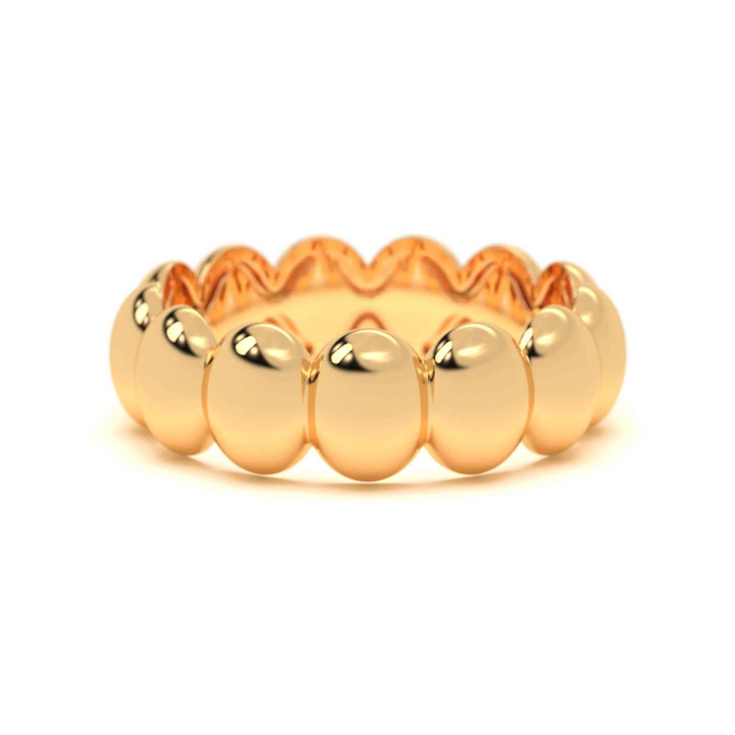 Smooth Dome Silver Ring