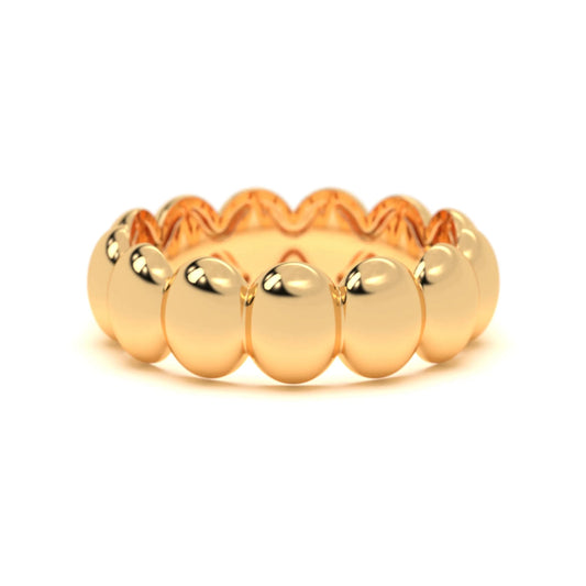 Smooth Dome Silver Ring