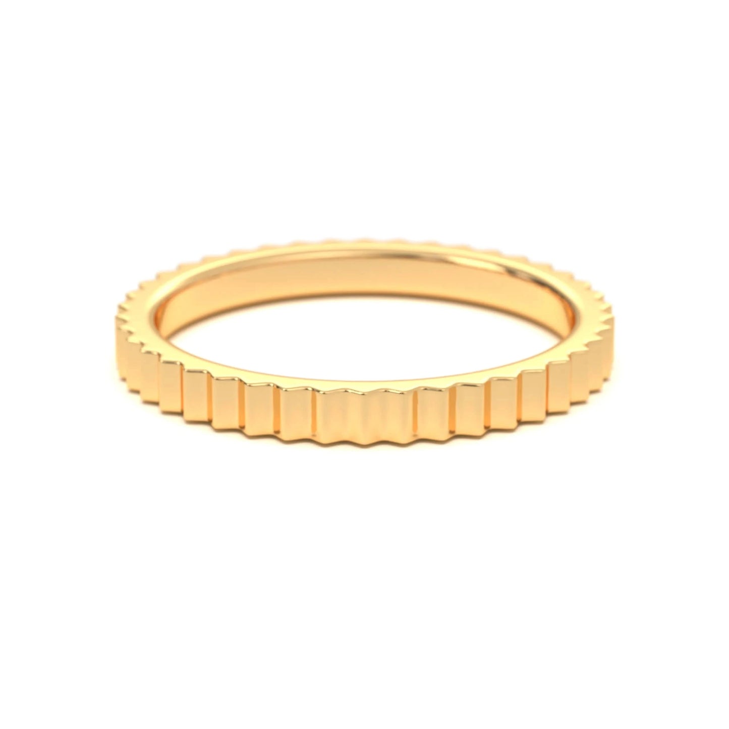 Textured Silver Band