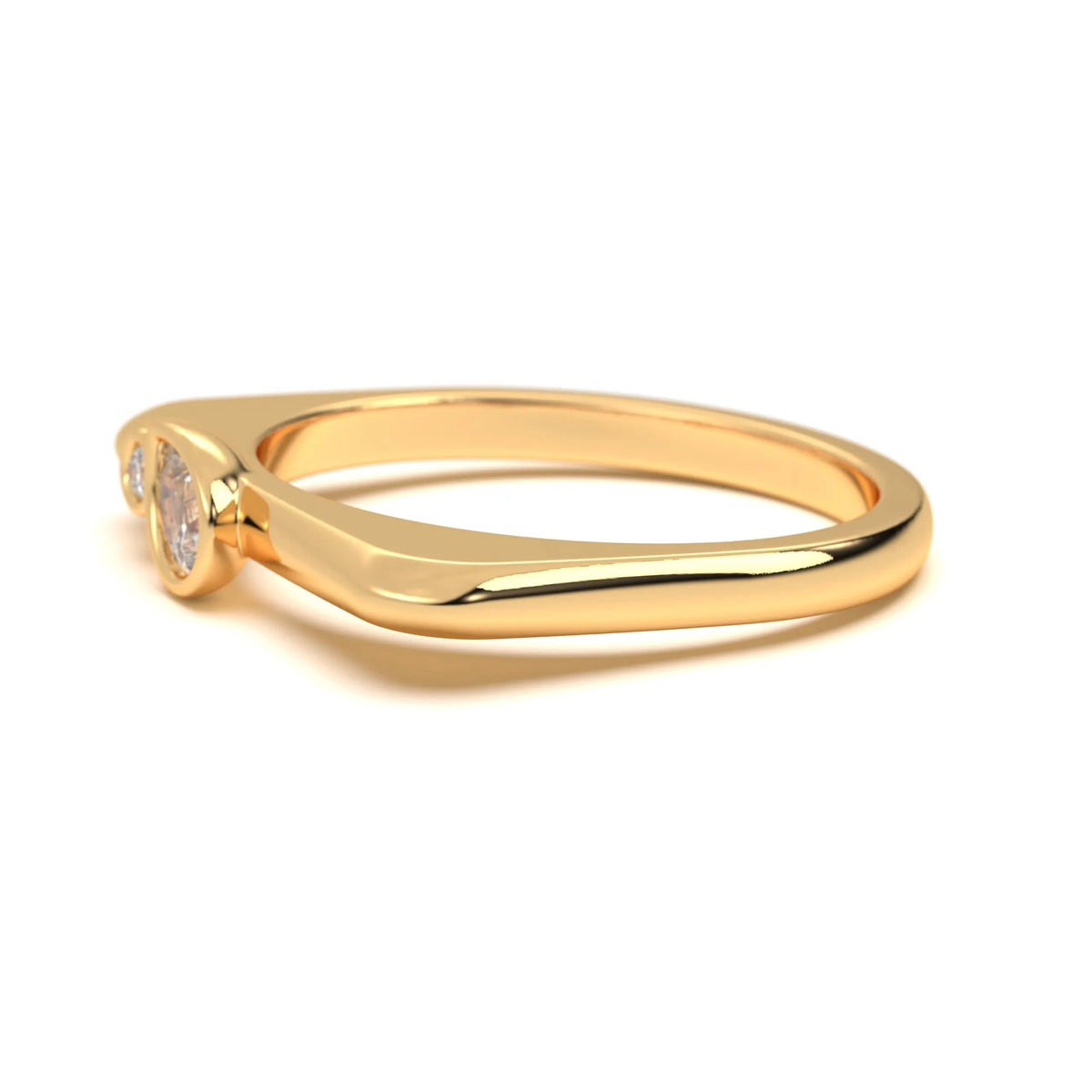 Modern silver Plate Silver Ring