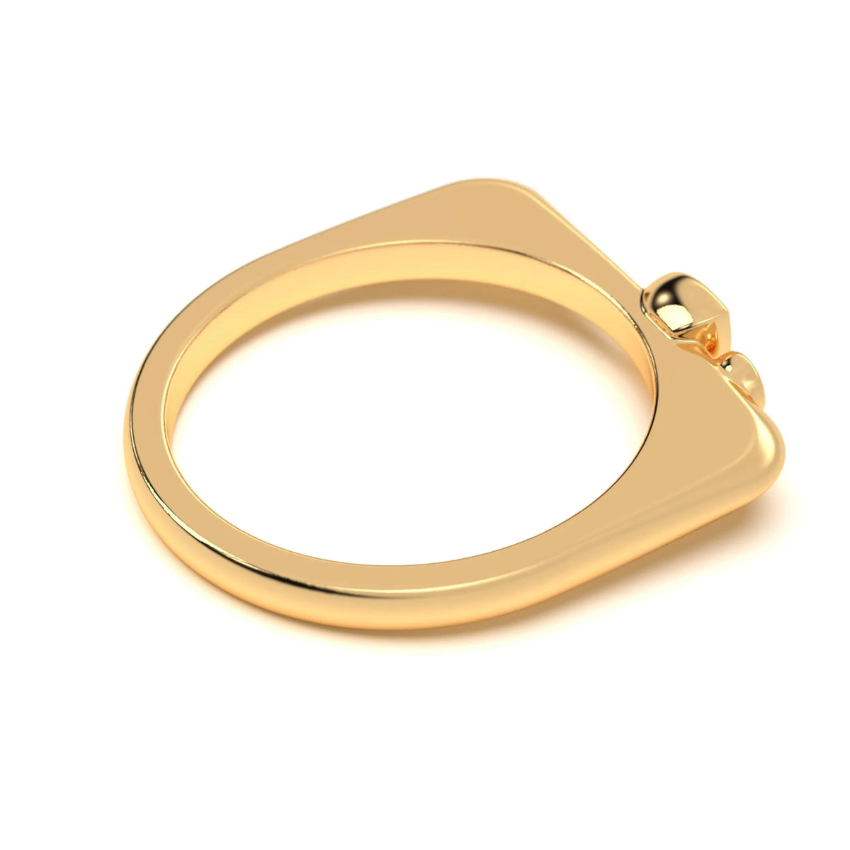Modern silver Plate Silver Ring