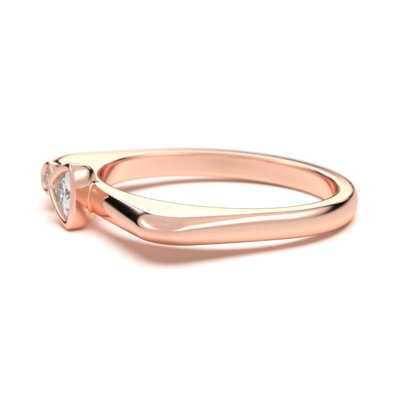 Celeste silver Dual Stone Ring
