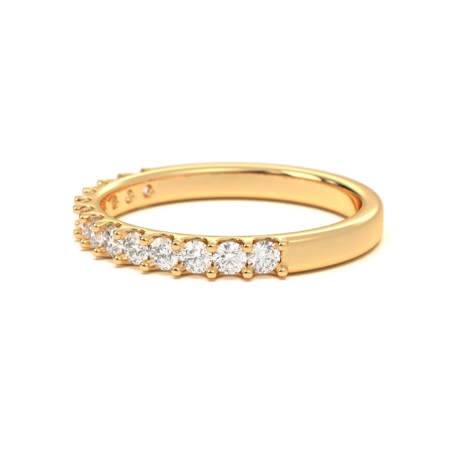 Sparkle silver Line Diamond Ring