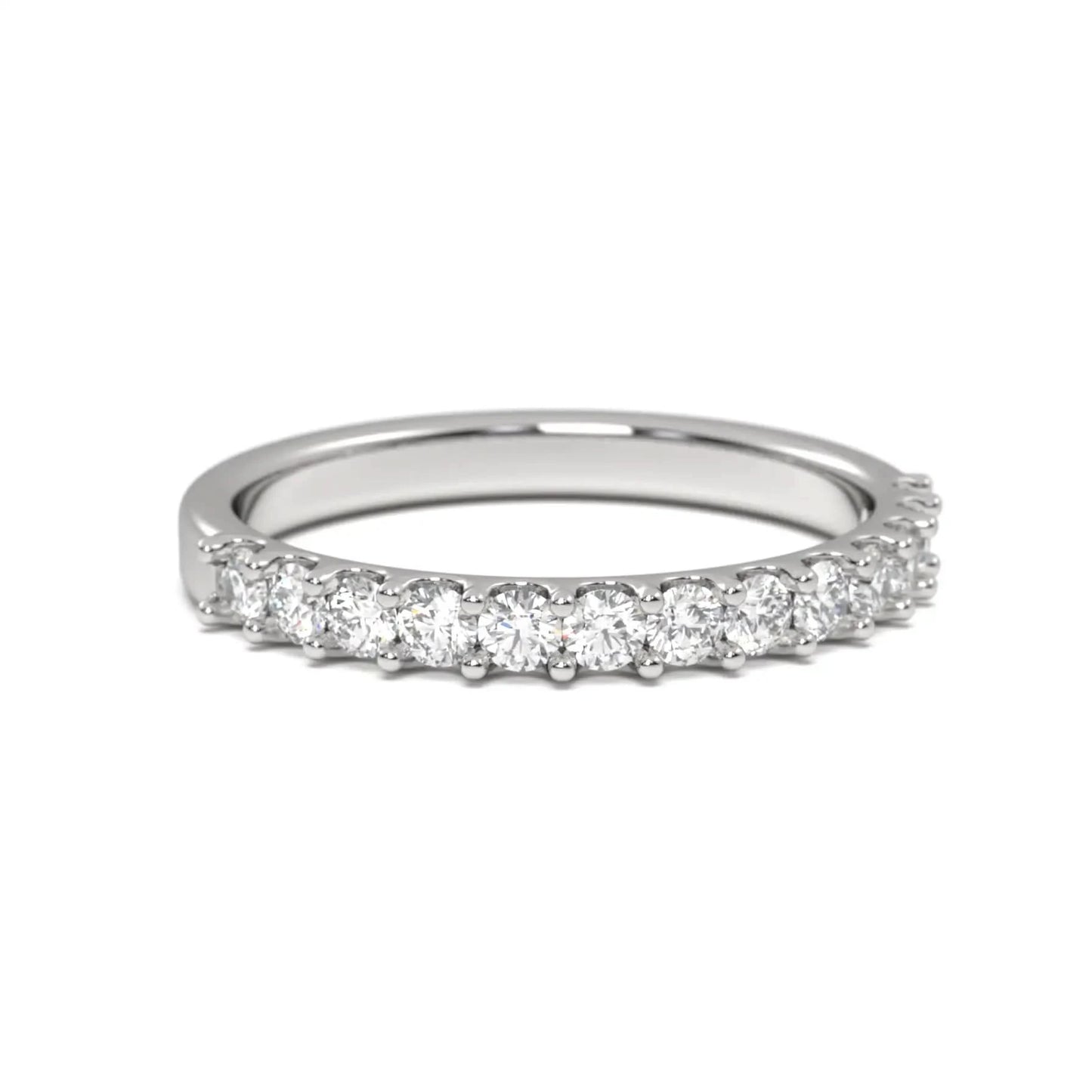 Sparkle silver Line Diamond Ring