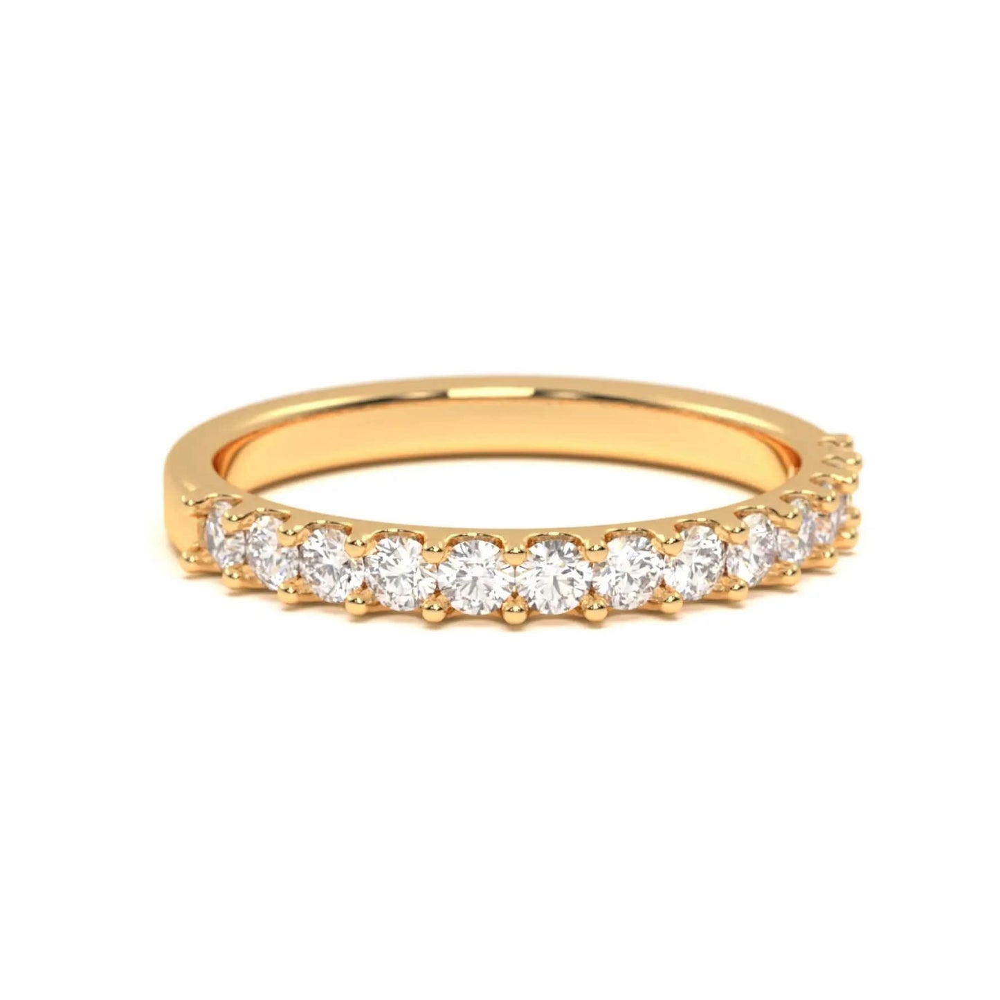 Sparkle silver Line Diamond Ring