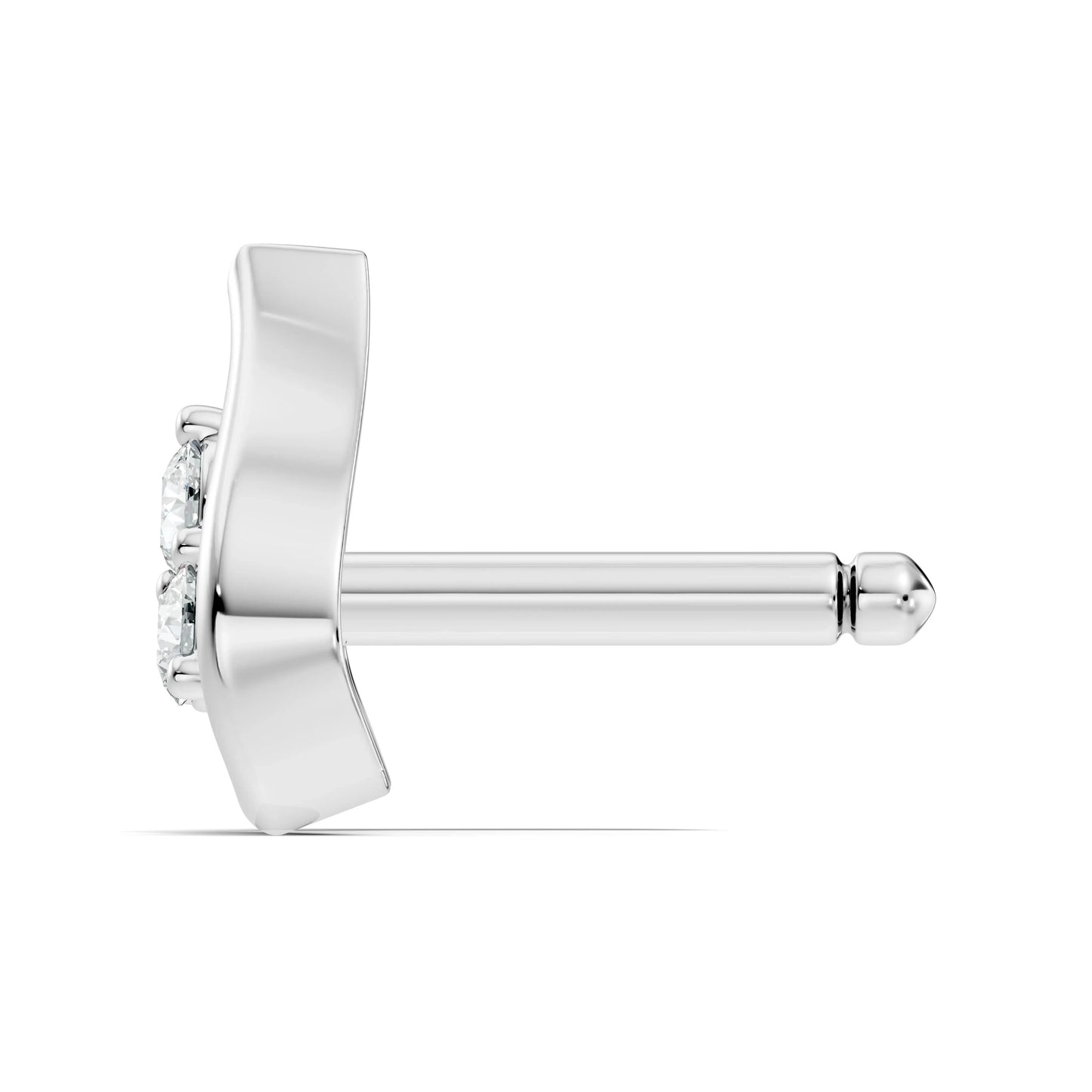 silver Grace Spark Nose Pin