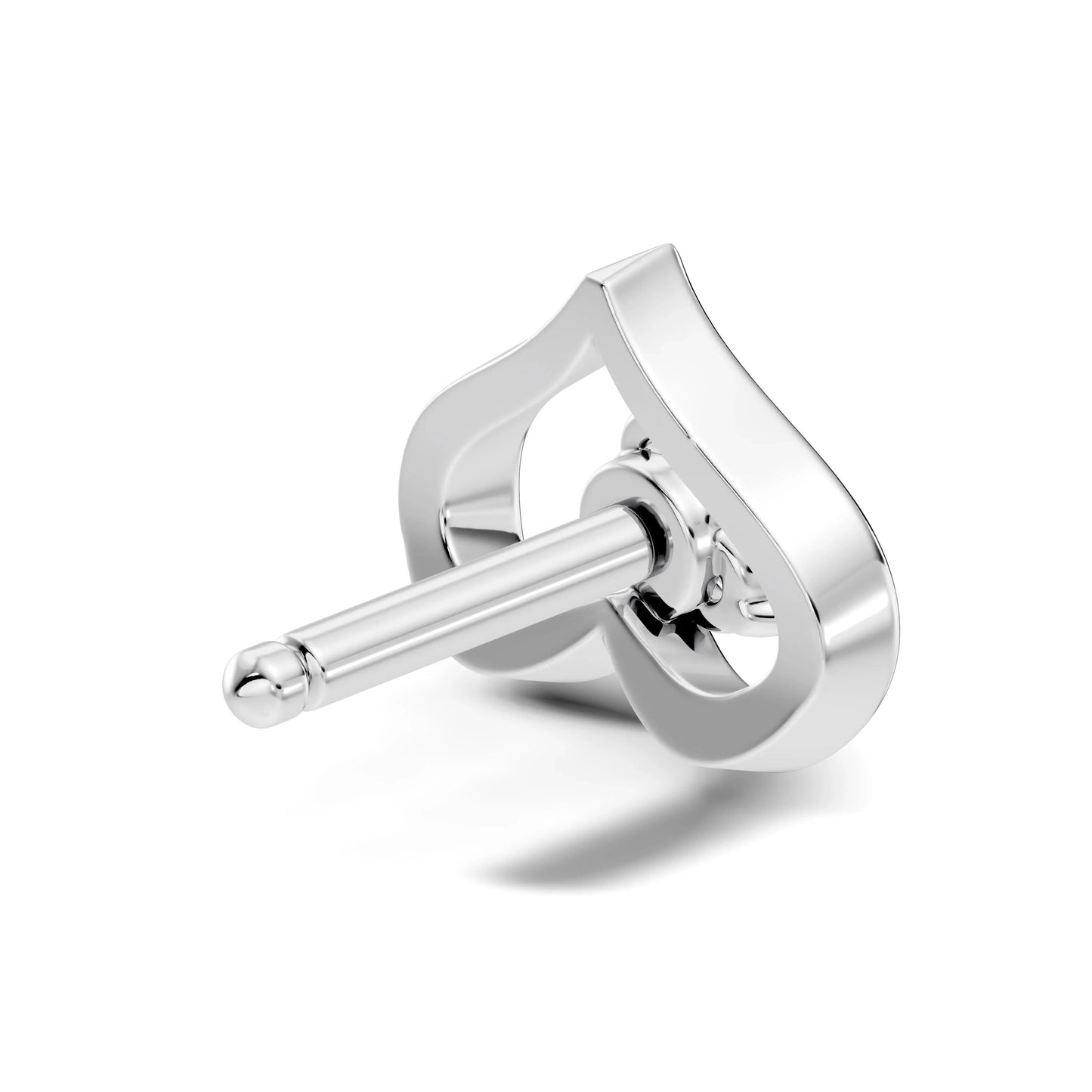 silver Grace Spark Nose Pin