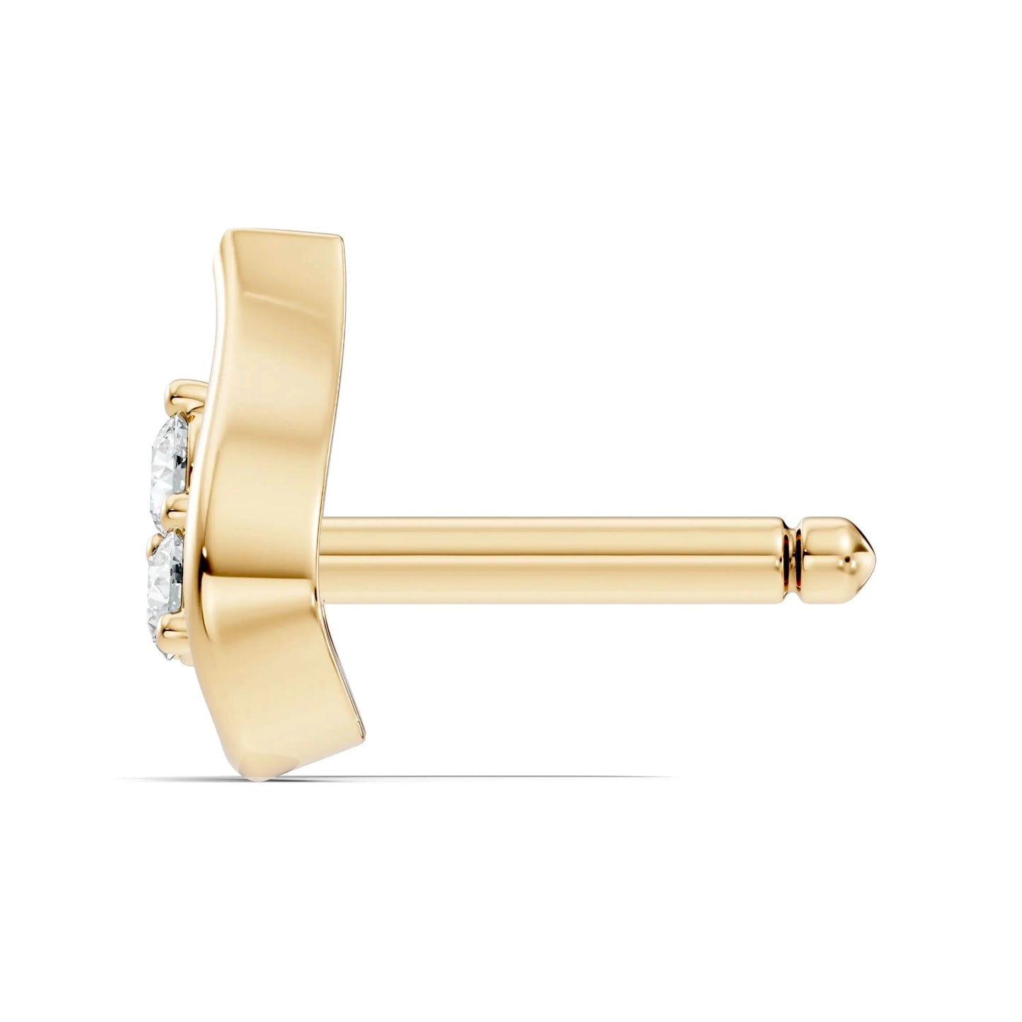 silver Grace Spark Nose Pin