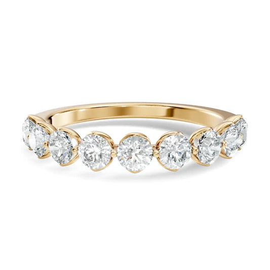 silver Shine Diamond Band