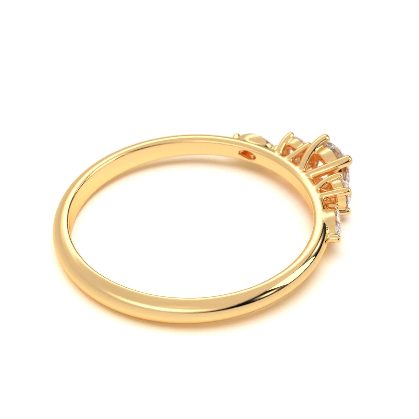 Brilliant Sparkle Silver Ring