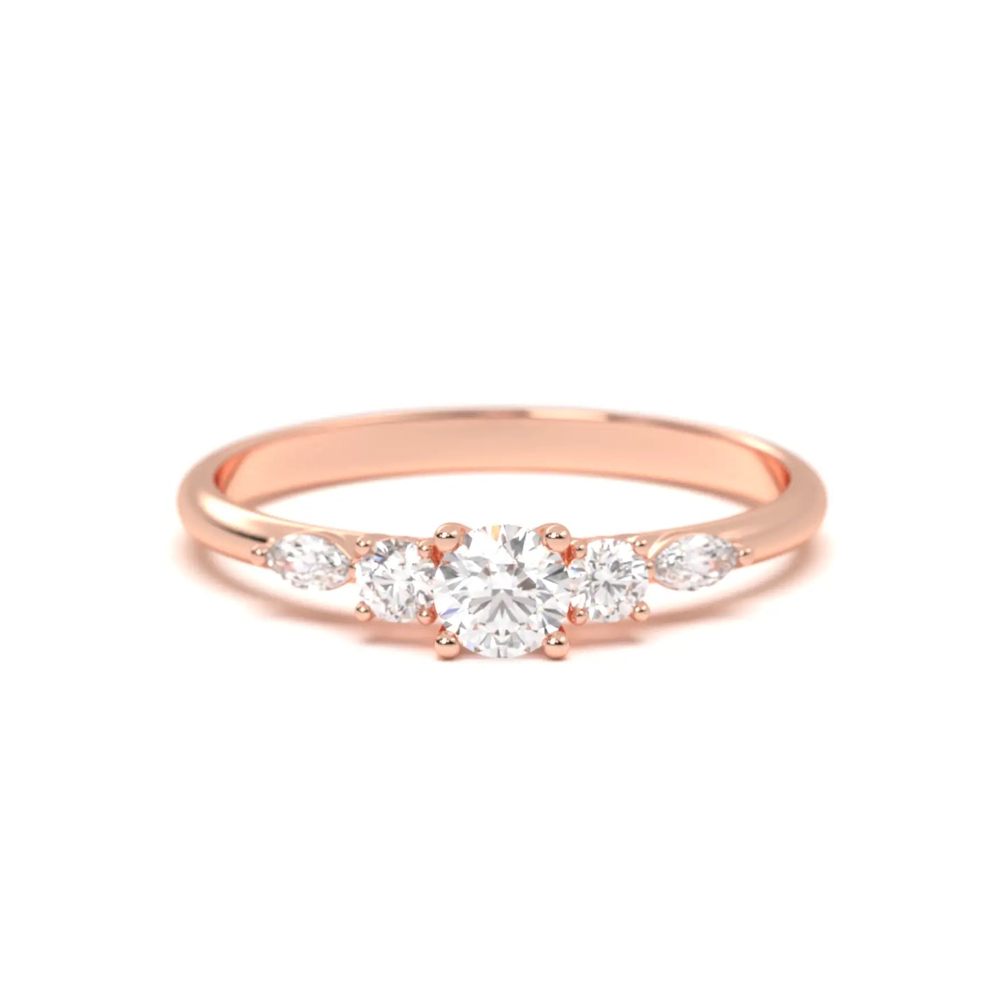 Brilliant Sparkle Silver Ring