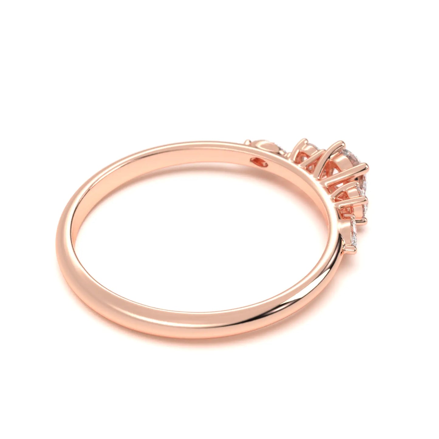 Brilliant Sparkle Silver Ring